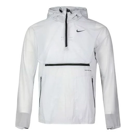 Nike Run Division Flash Running Jacket For Men White CU5537-043 - 1