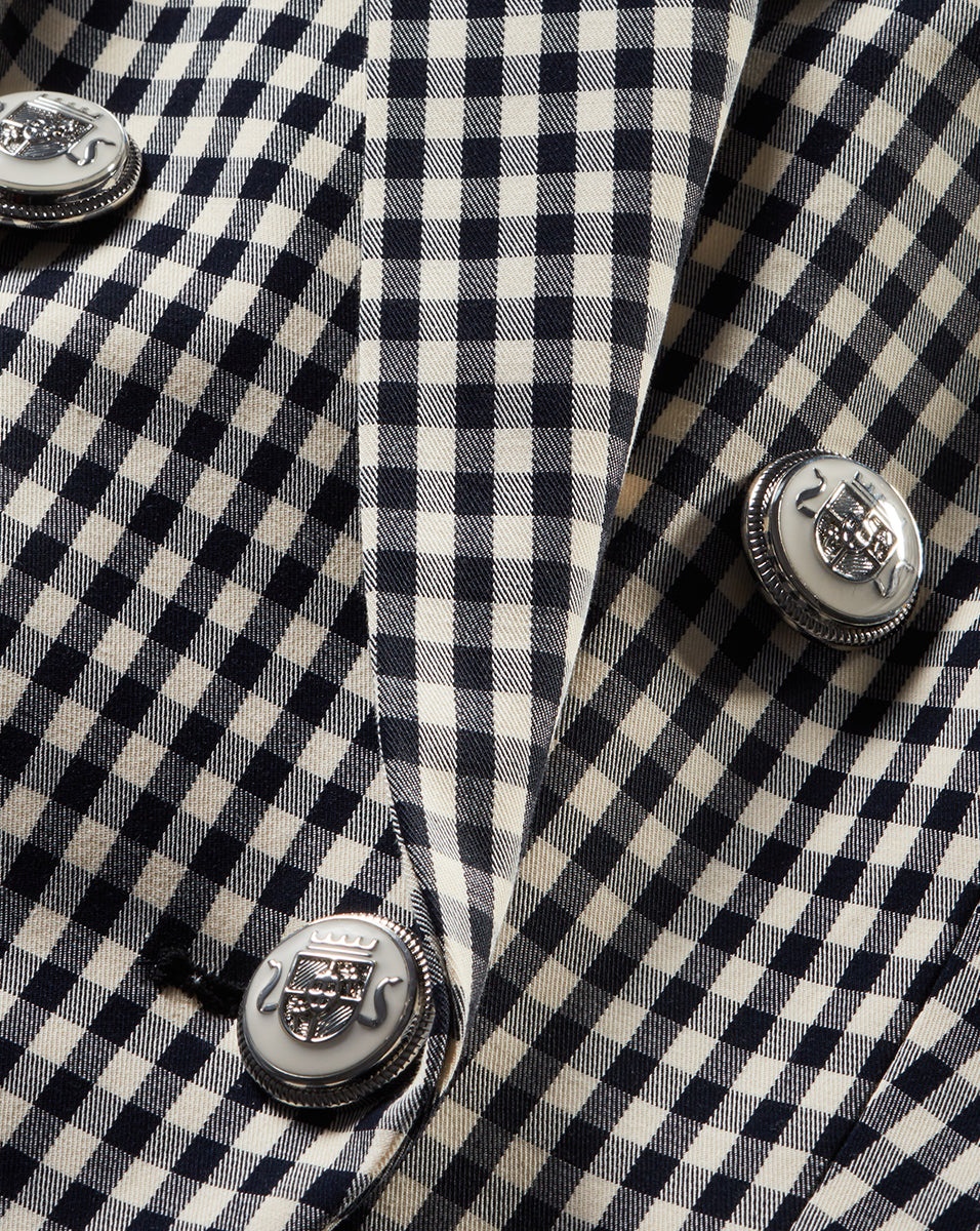 CHARLESTON GINGHAM DICKEY JACKET - 3
