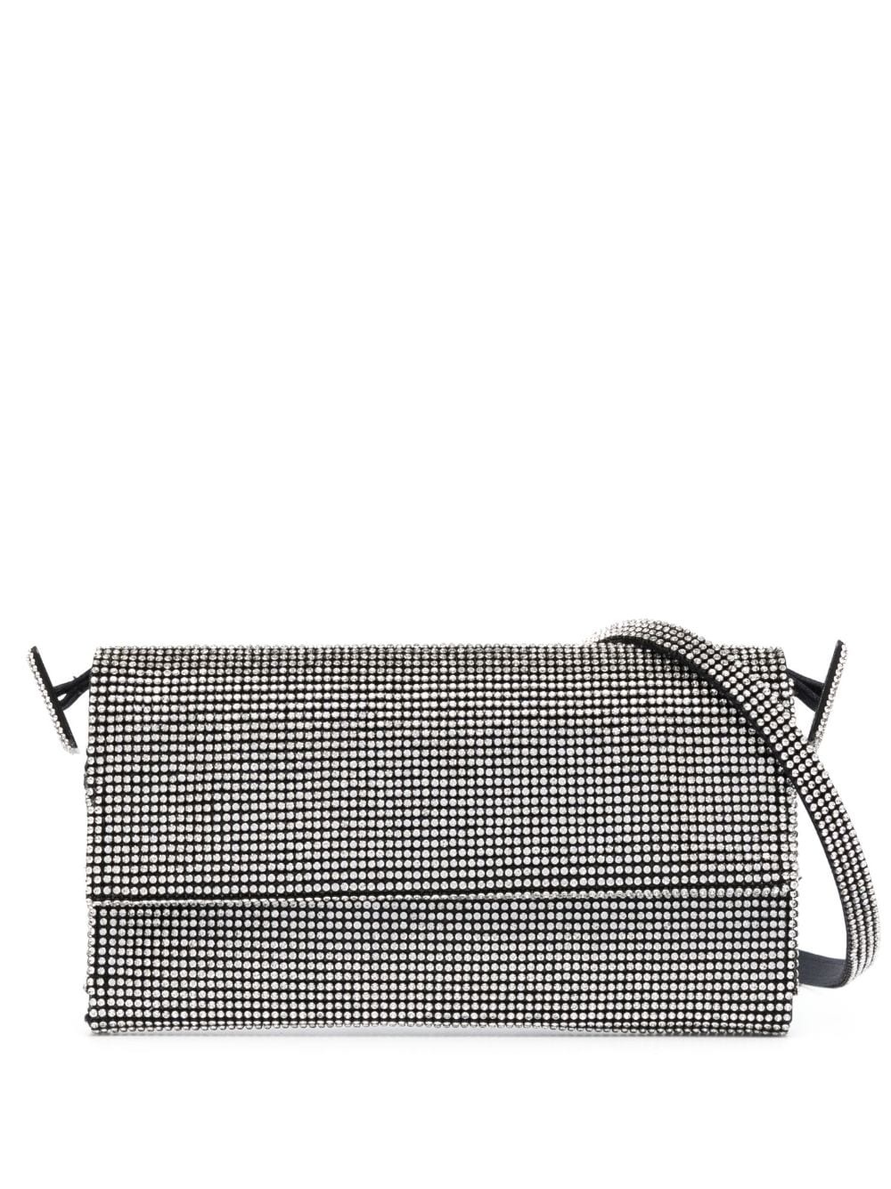Vittissima rhinestone shoulder bag - 1