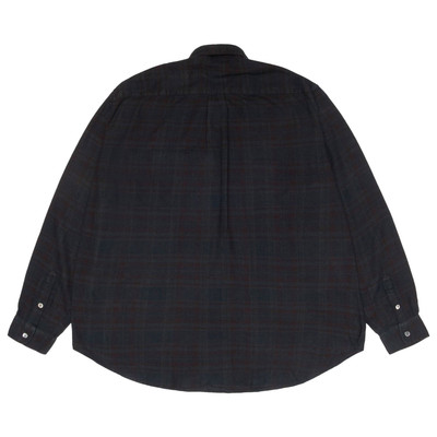 Stüssy Stussy x Our Legacy Work Shop Check Shirt 'Overdyed Navy' outlook