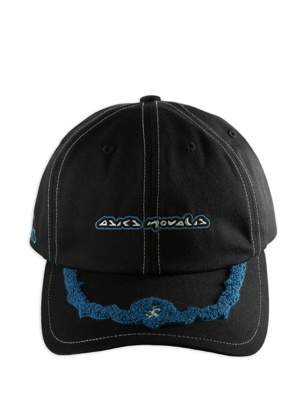 x Kiko Kostadinov embroidered-detail baseball cap - 1