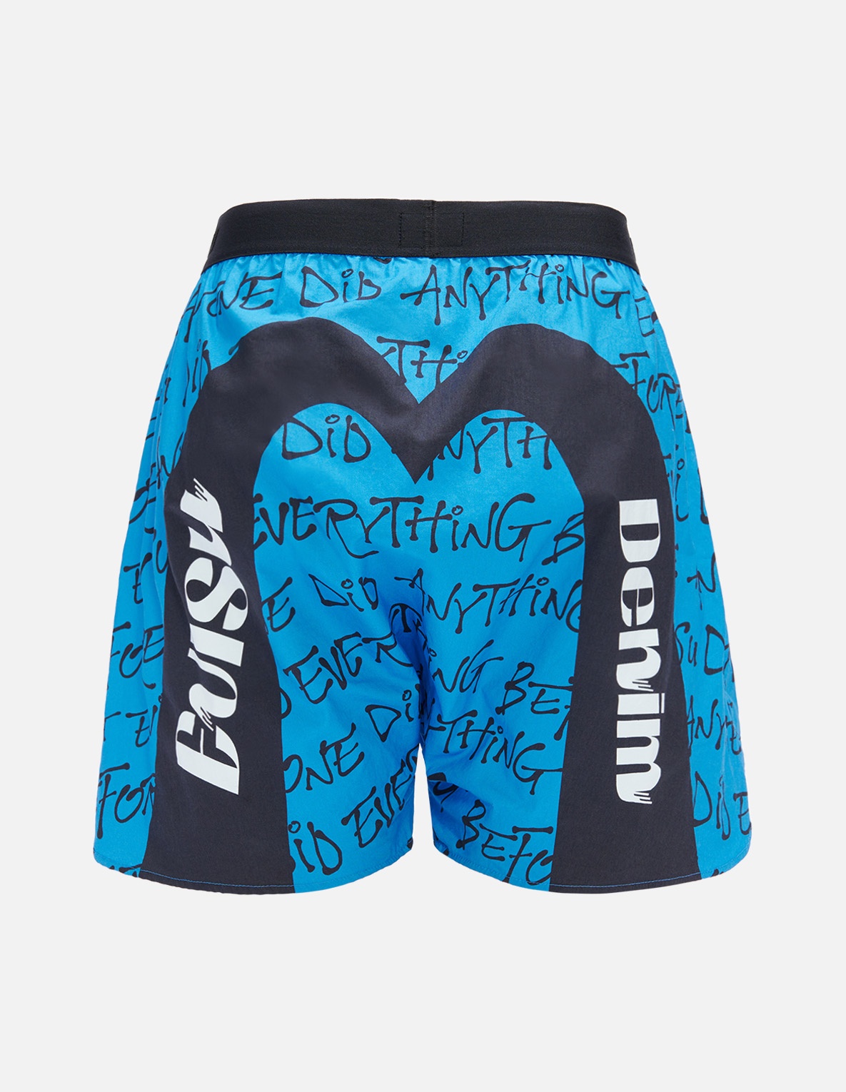 ALLOVER SLOGAN AND DAICOCK PRINT BOXER SHORTS - 2