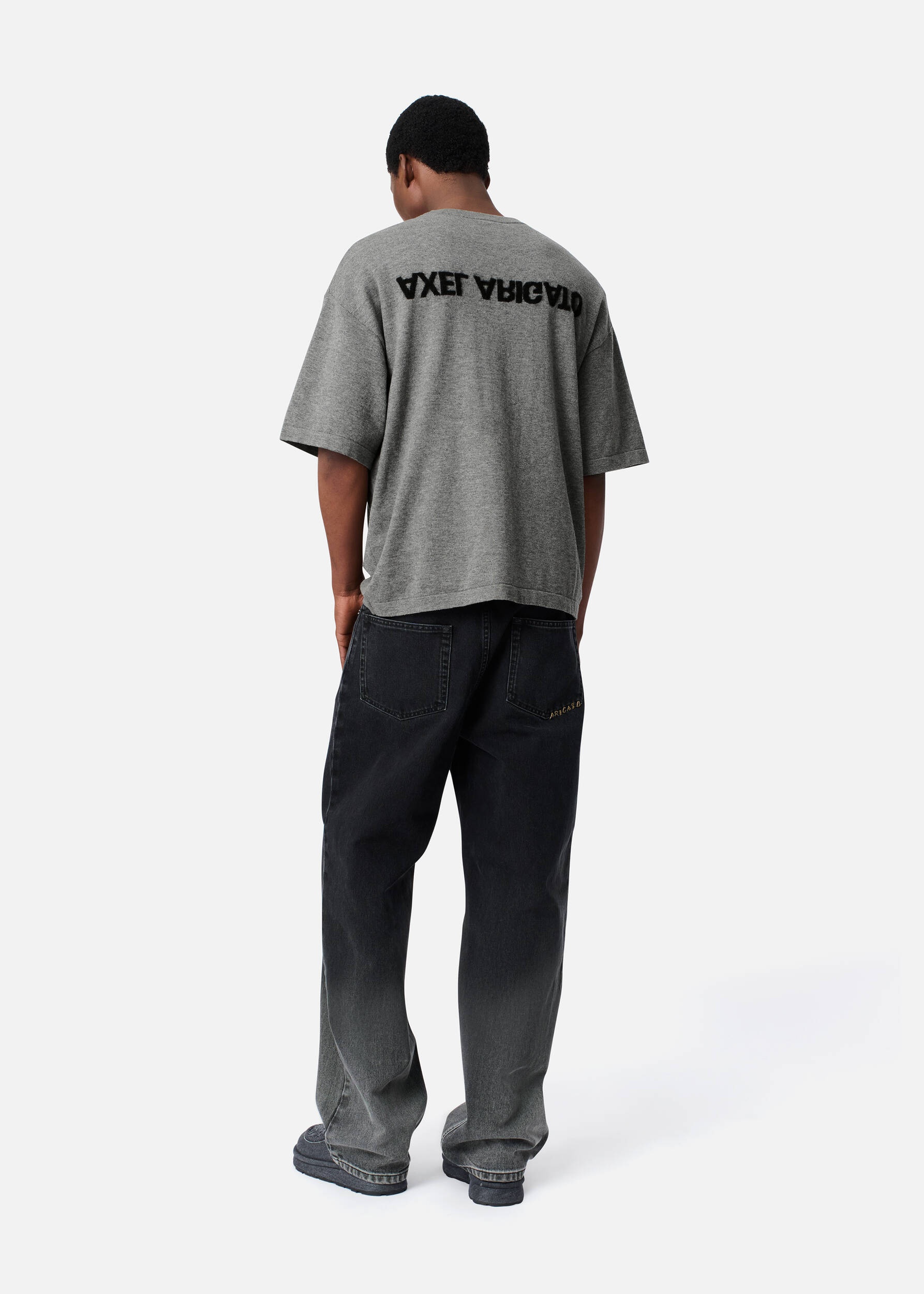 Distort knitted T-Shirt - 4