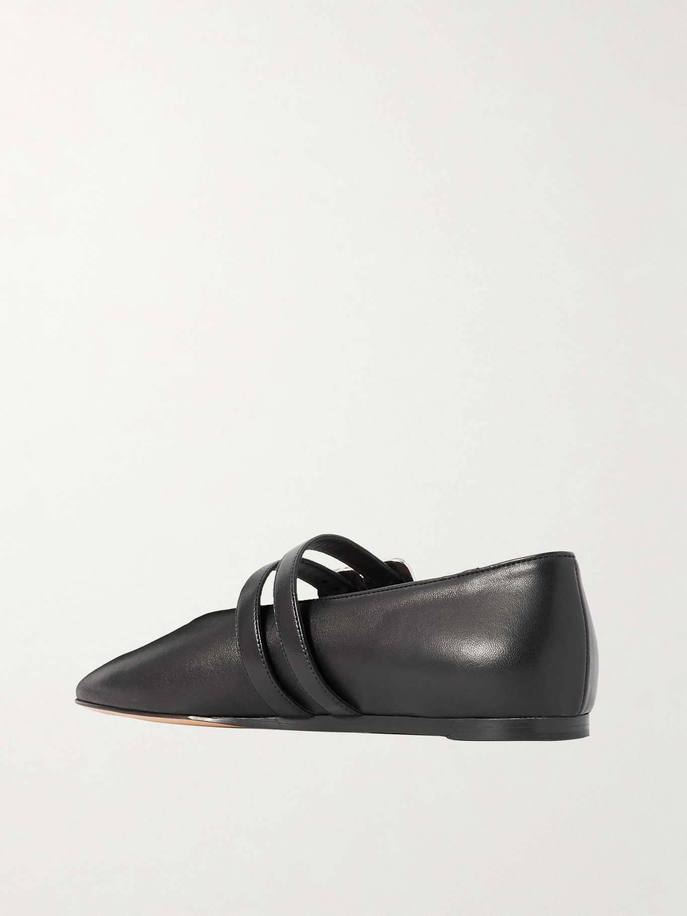 Claudia leather Mary-Jane ballet flats - 3