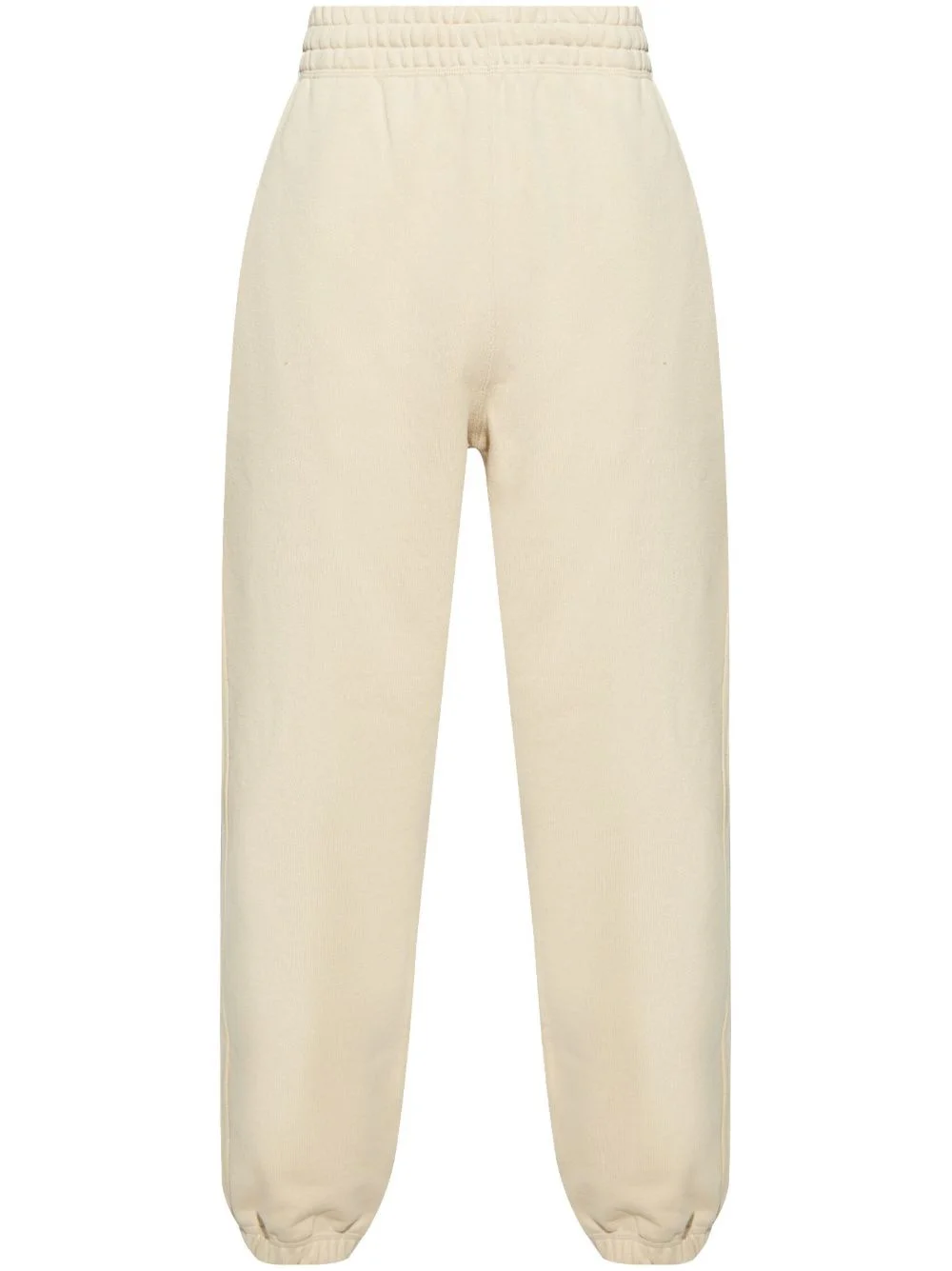 Check Label cotton track pants - 1