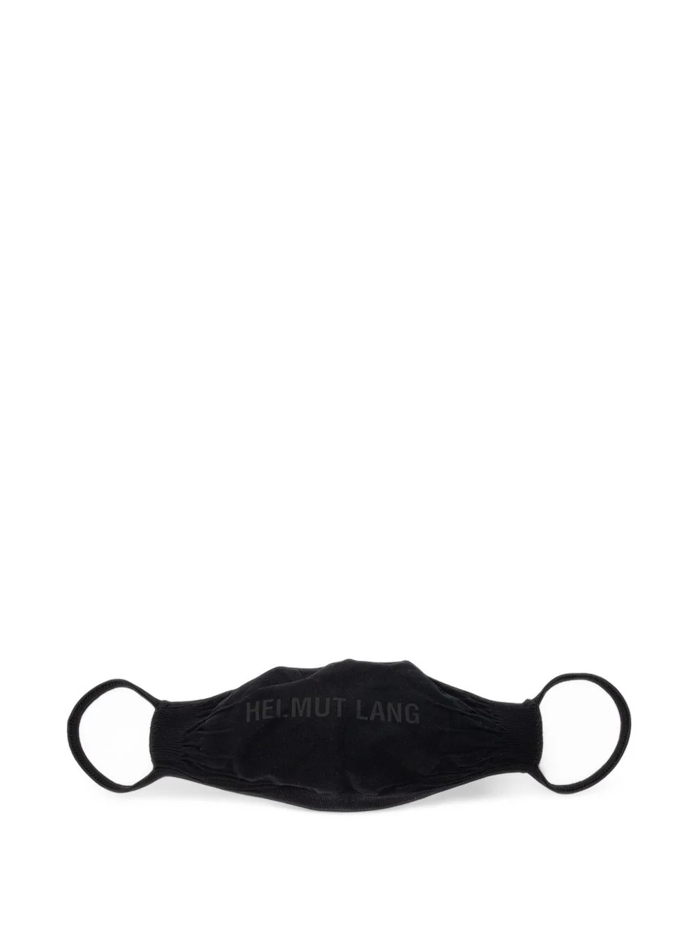 logo-print face mask - 1