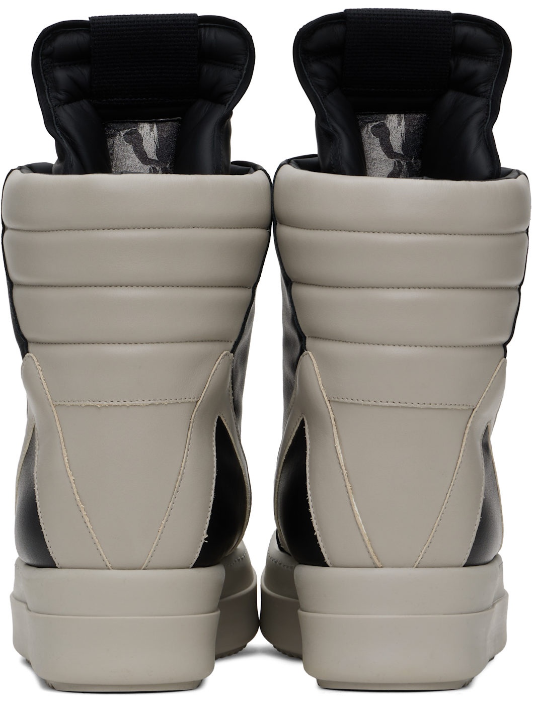 Black & Off-White Porterville Mega Geobasket Sneakers - 2