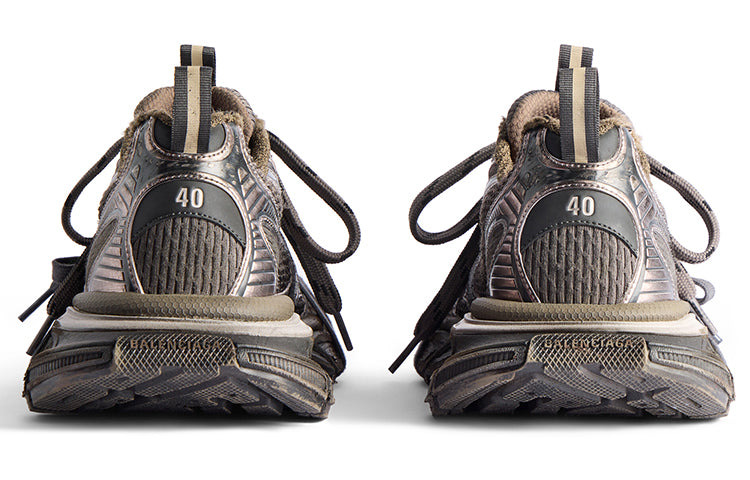 Balenciaga 3XL Sneaker Worn Out Sneakers 'Brown Mesh and Polyurethane' 734734W3XL72200 - 6