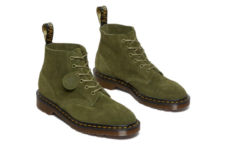 Dr.Martens 101 Suede Ankle Boots 'Green Desert Oasis' 26852342 - 3