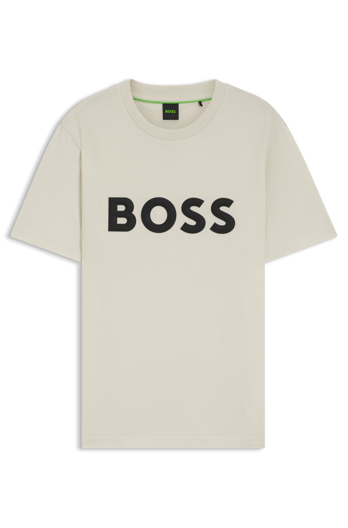 COTTON-JERSEY T-SHIRT WITH 3D LOGO - 1