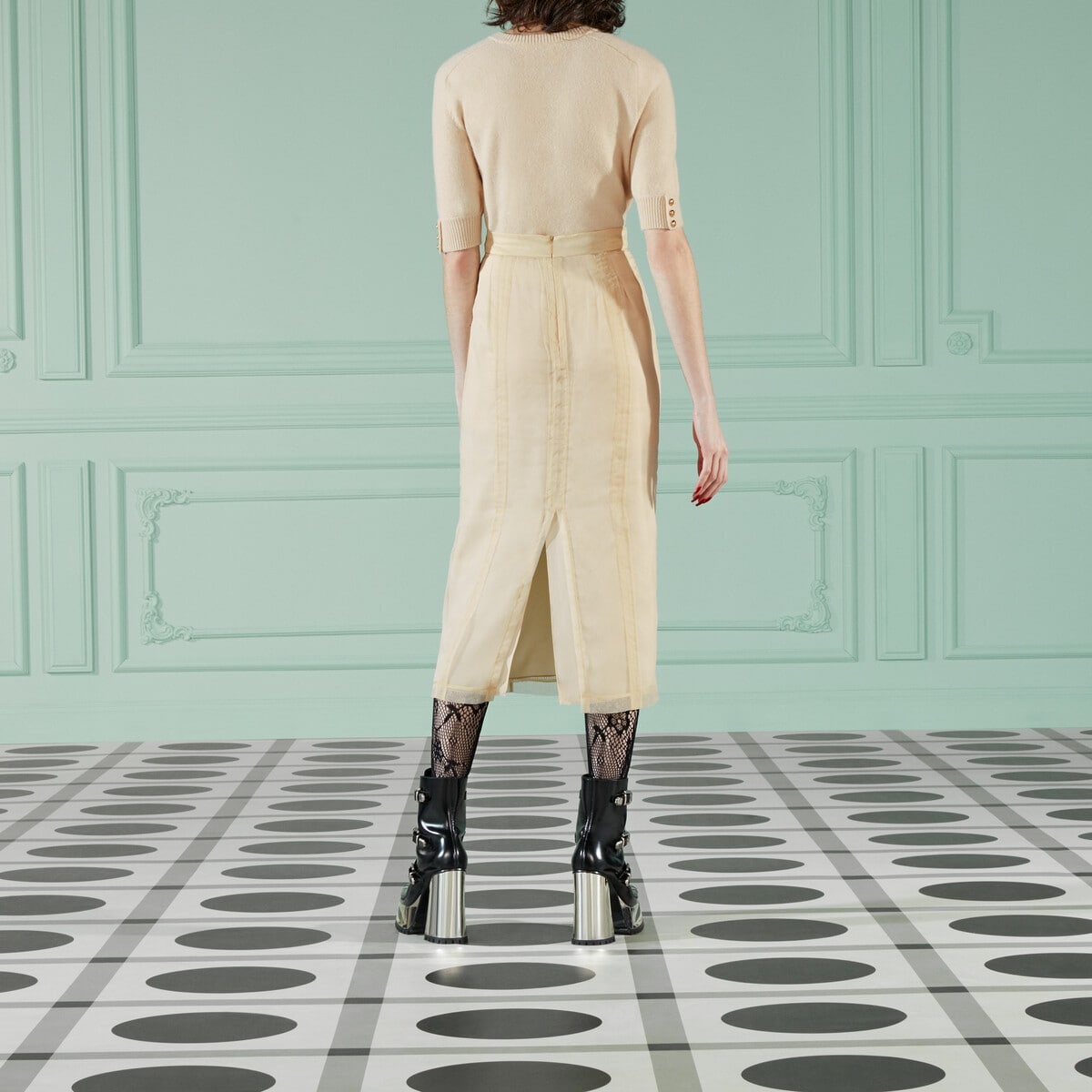 Silk organza skirt - 6
