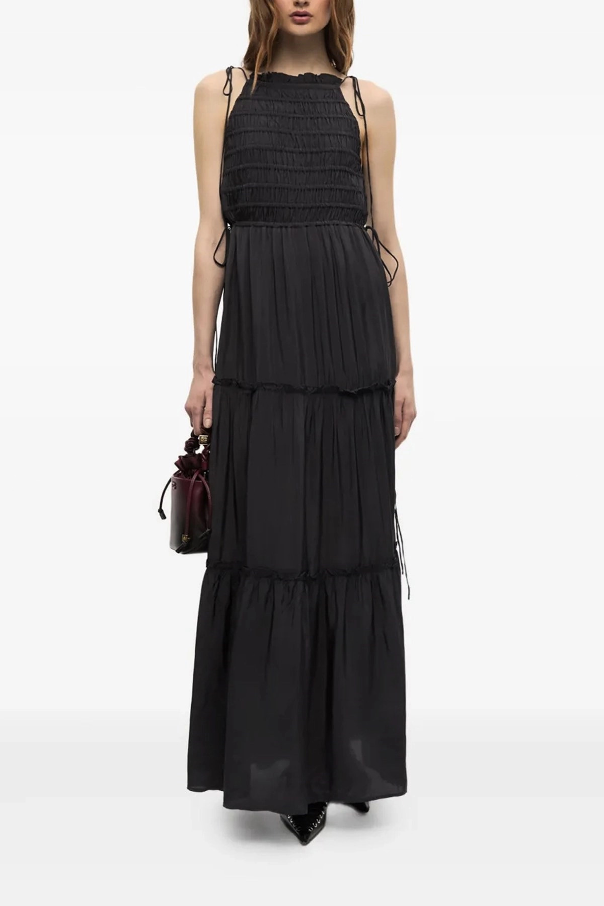 'Black Smock Tie' dress - 2