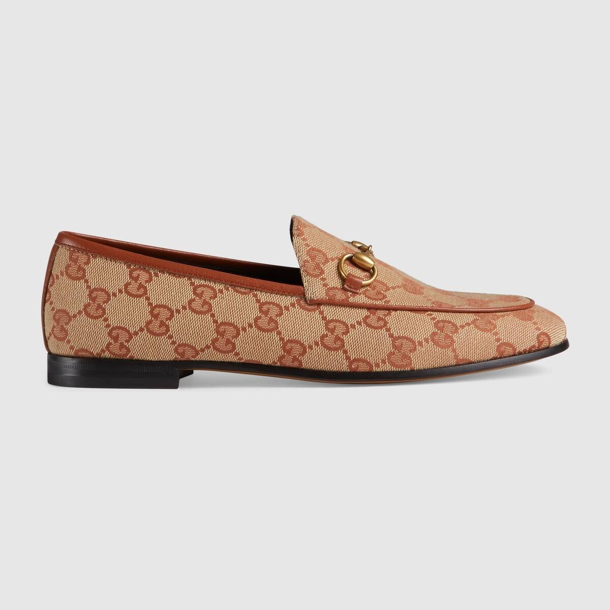 Gucci Jordaan GG canvas loafer - 1