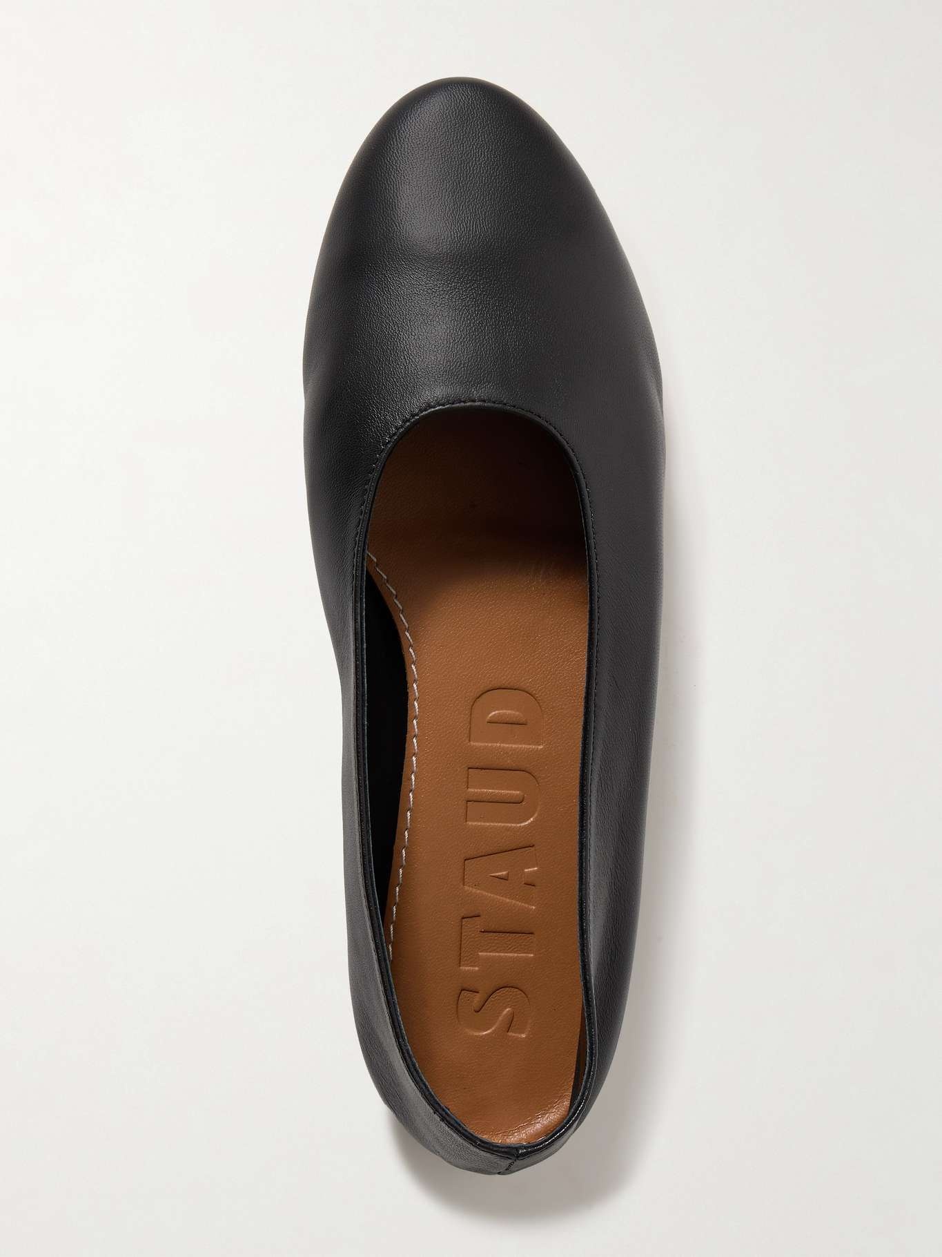 Alba leather ballet flats - 5