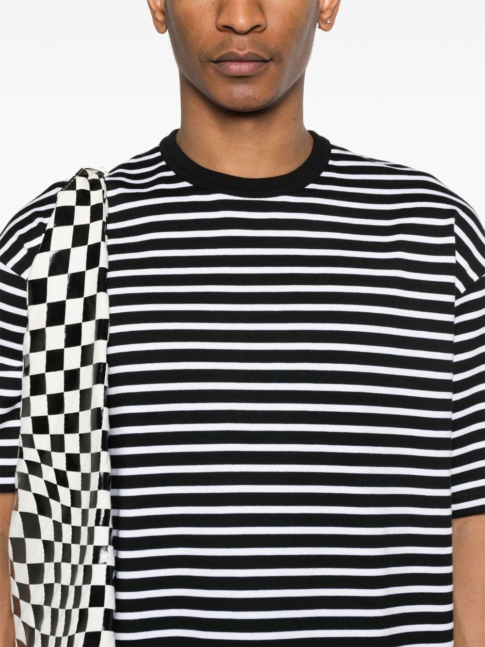 striped T-shirt - 4