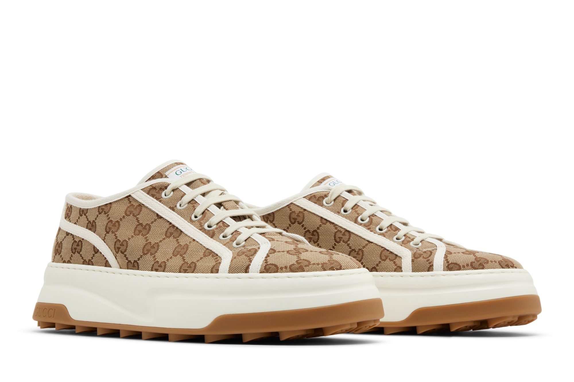 Gucci GG Sneaker 'Interlocking G - Beige' - 8