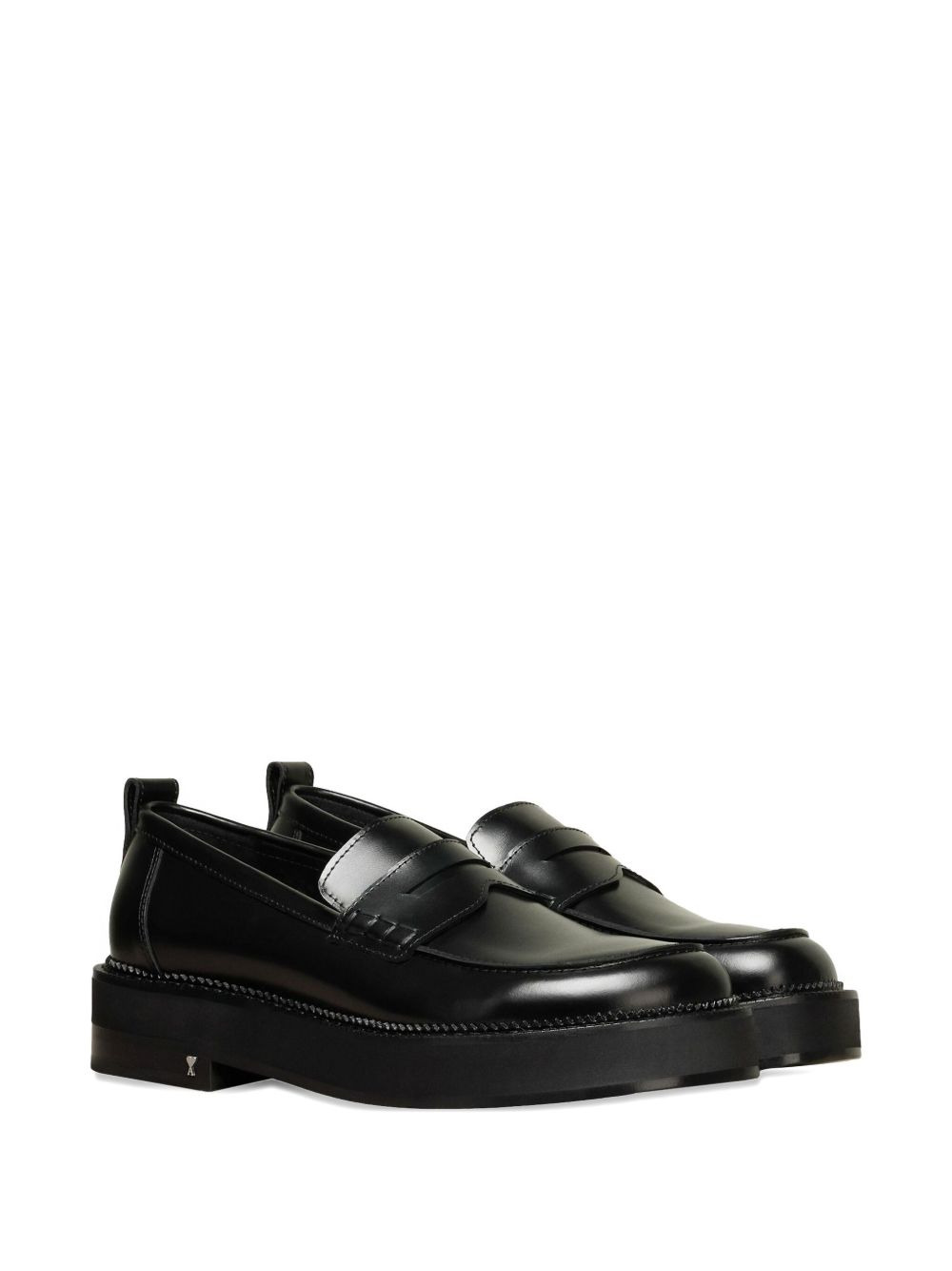 anatomical toe leather loafers - 2