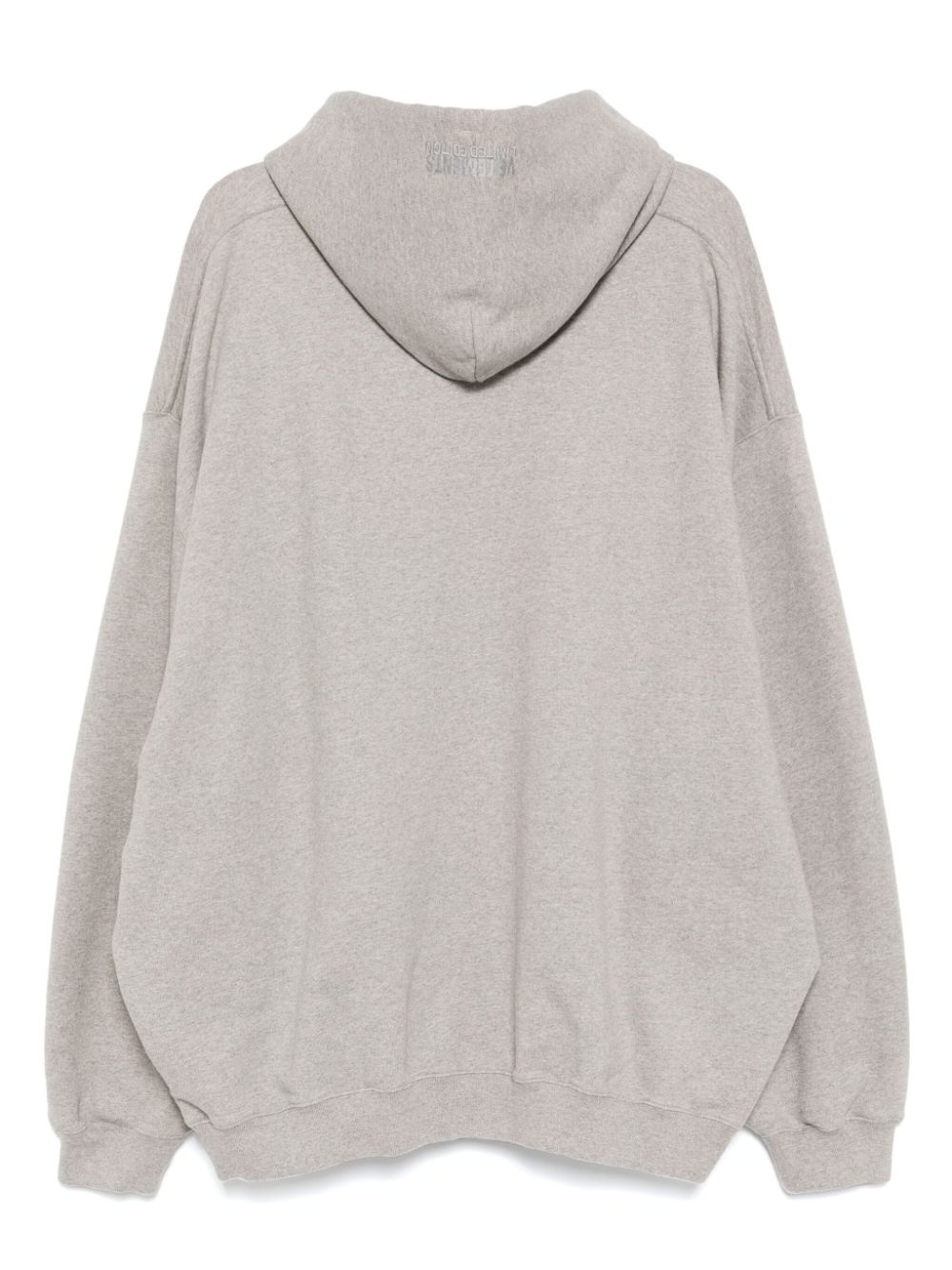 slogan print hoodie - 2