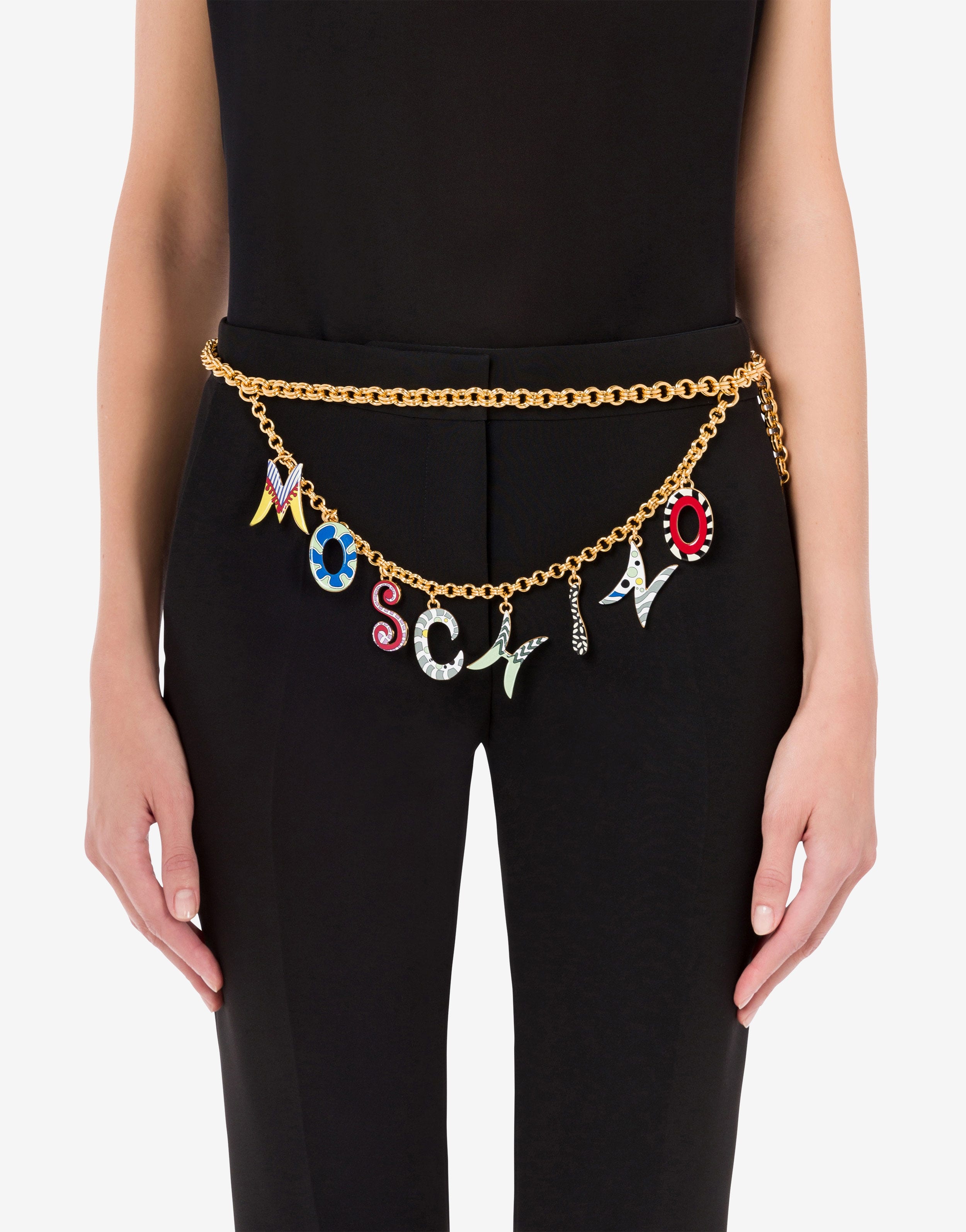 '60S LETTERING CHAIN BELT - 3