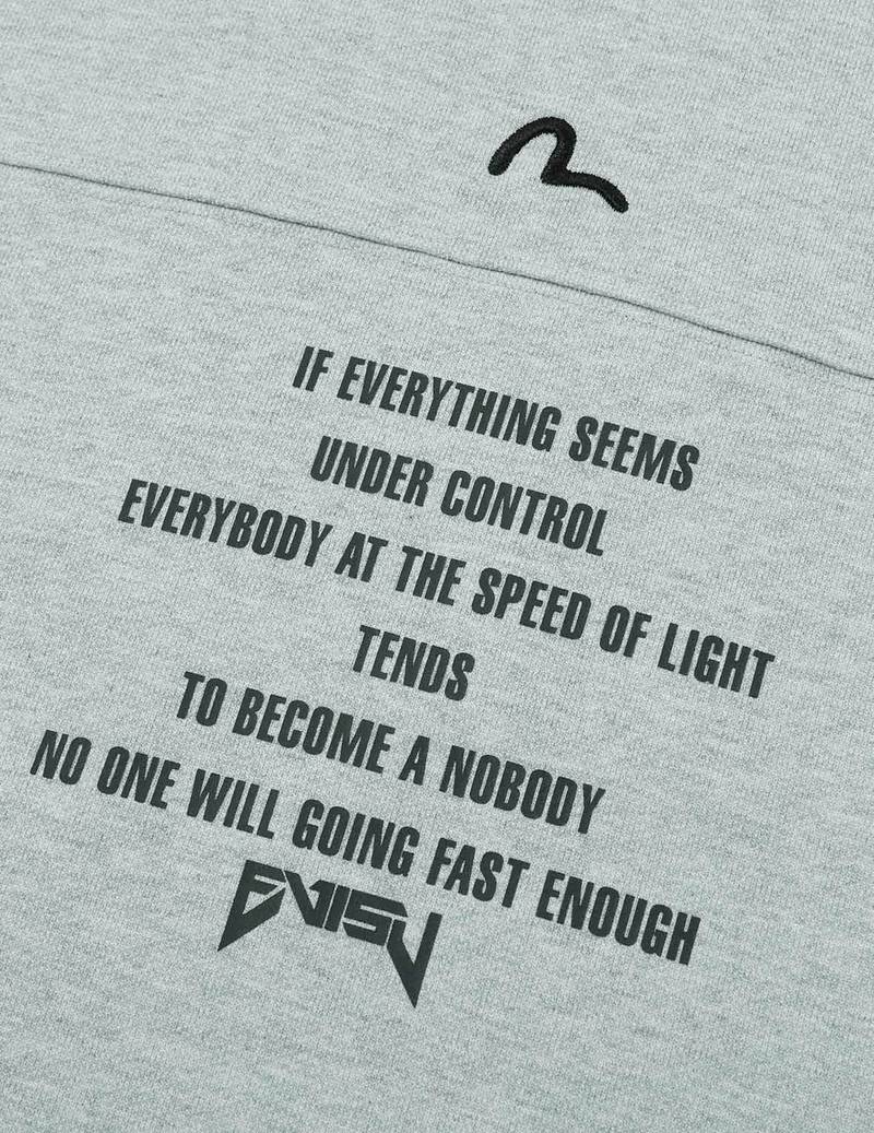 SPRAY-EFFECT GODHEAD PRINT SWEATSHIRT WITH SEAGULL EMBROIDERY 7