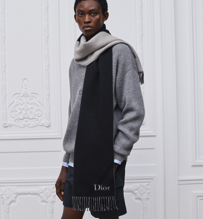 Dior Dior Double-Faced Scarf outlook