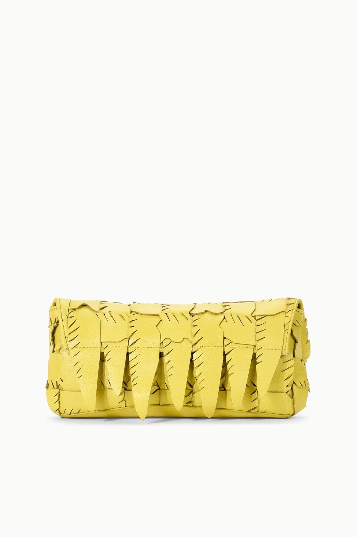 STAUD LEAF CLUTCH CITRON - 1