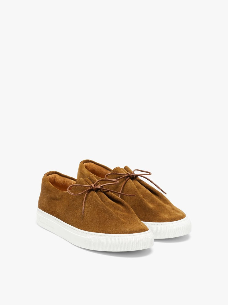 JACQUES SOLOVIÈRE TOBACCO SUEDE SNEAKERS 2
