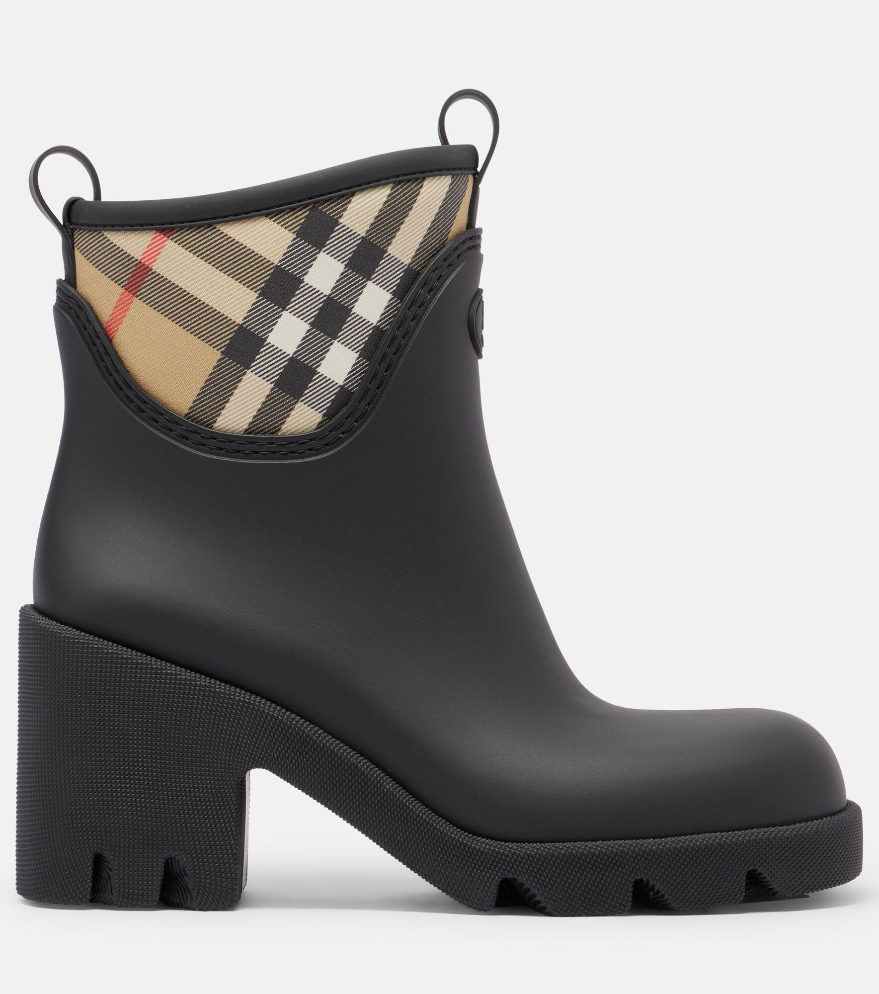 Burberry Check rainboots - 4