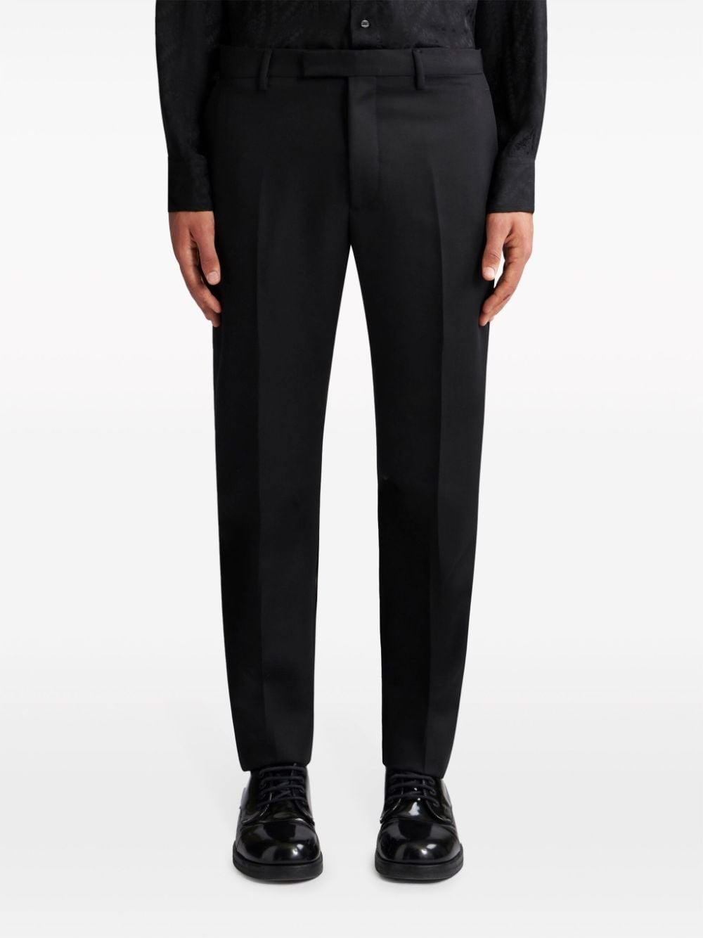 tailored slim-cut trousers - 3