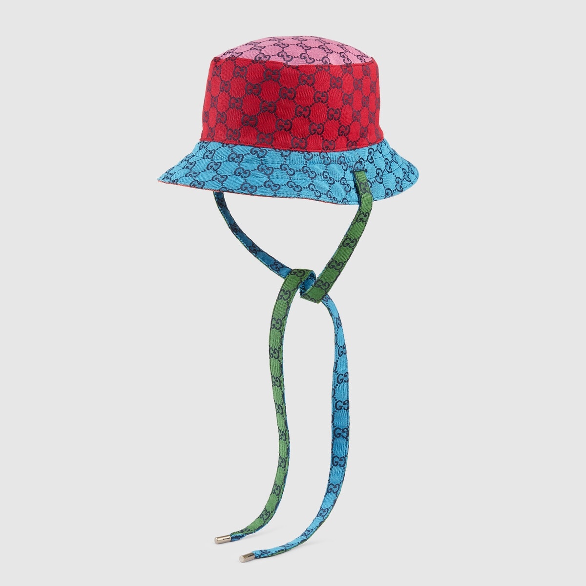 GUCCI GG Multicolor reversible bucket hat | REVERSIBLE display picture 3