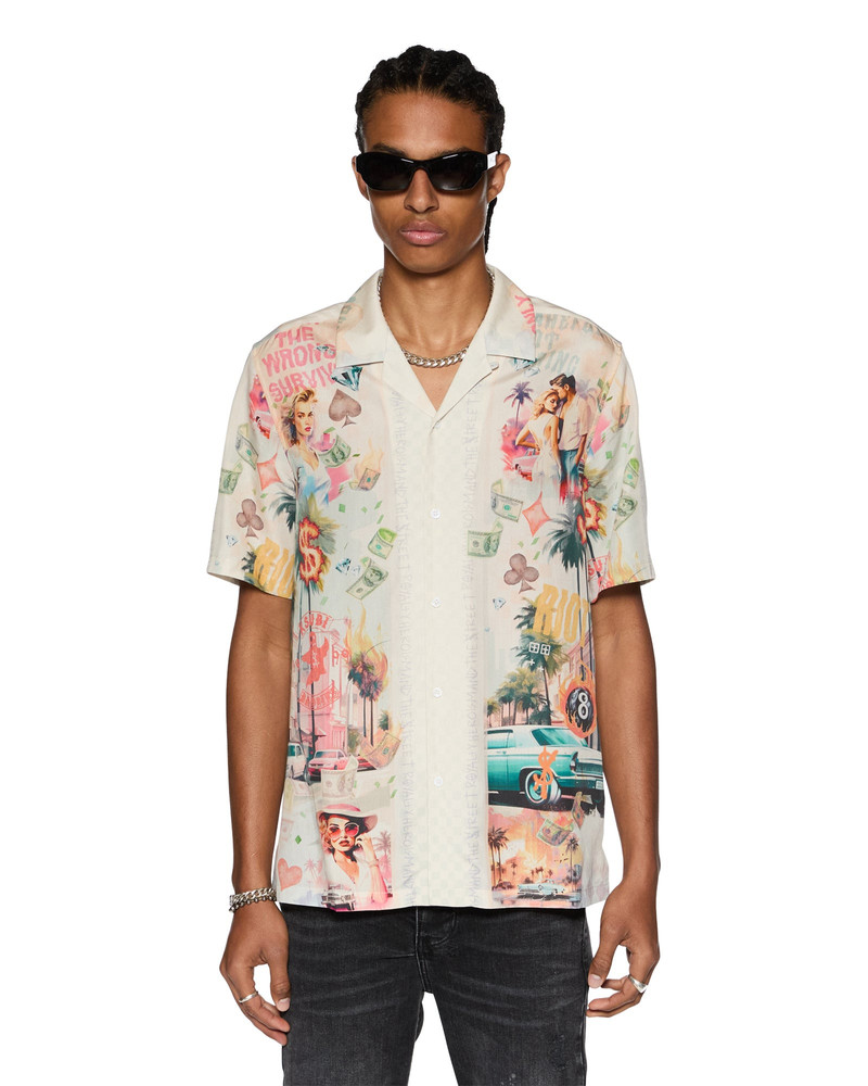WORLD ORDER RESORT SS SHIRT MULTI 1