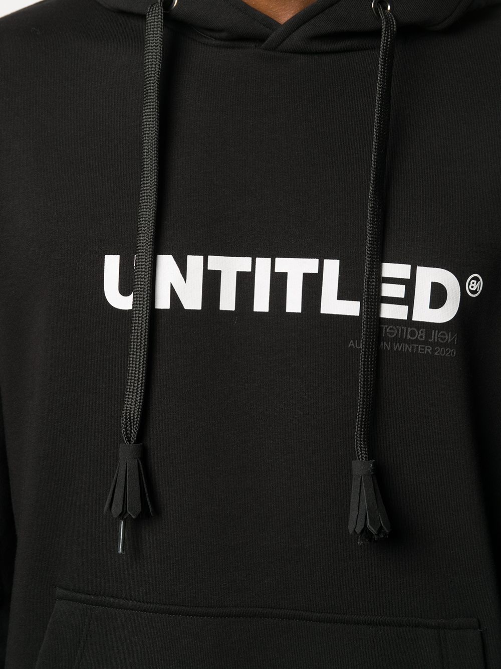 Untitled printed hoodie - 5