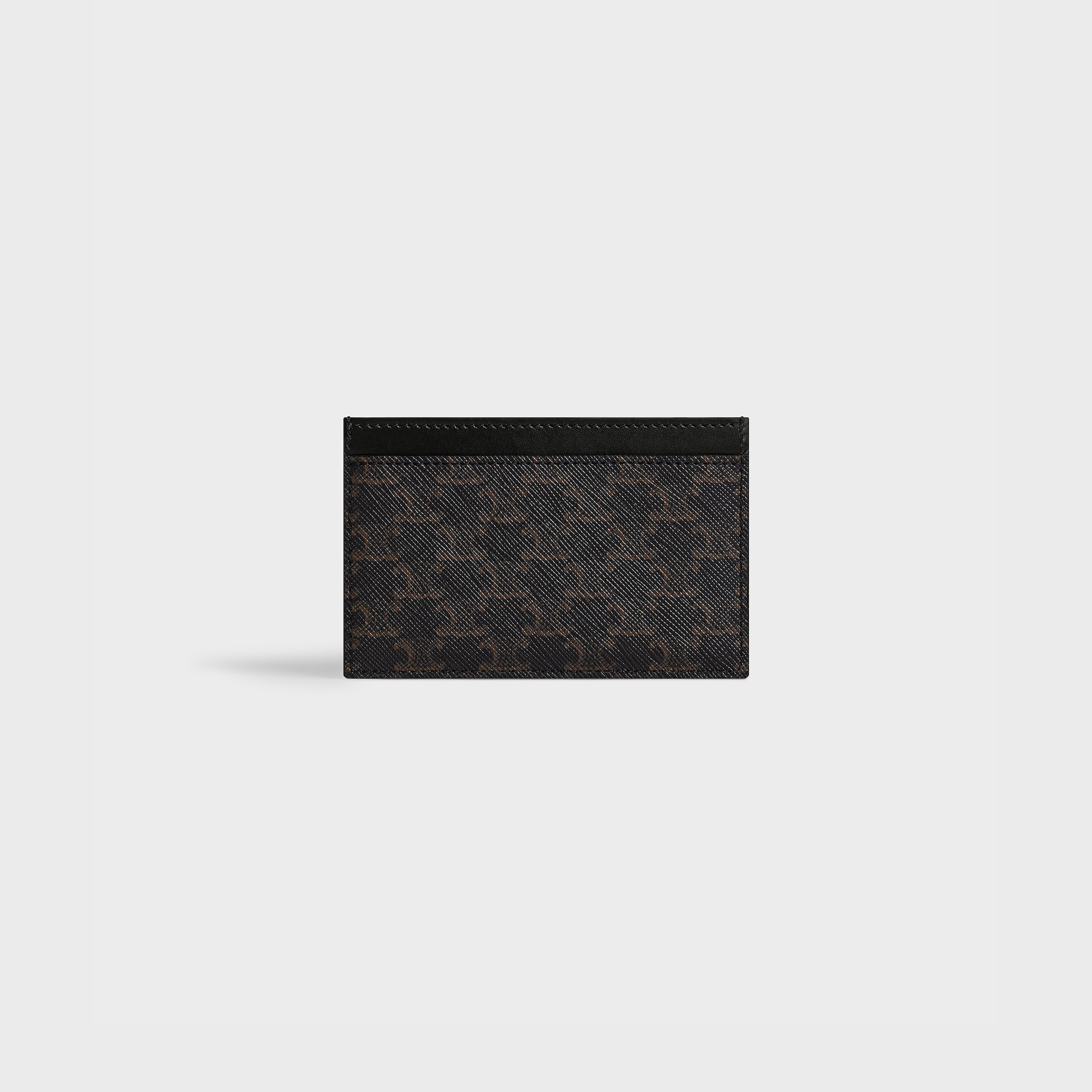 Card holder in Triomphe Canvas and calfskin - 3