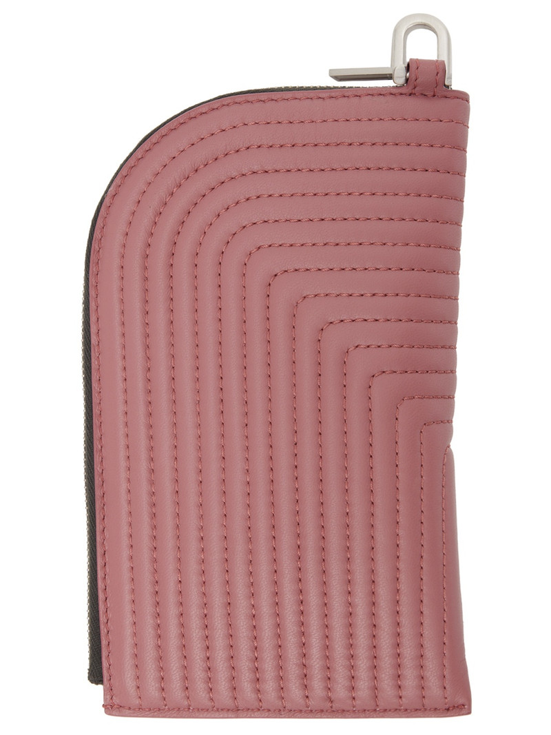 Rick Owens Pink Neck Wallet outlook