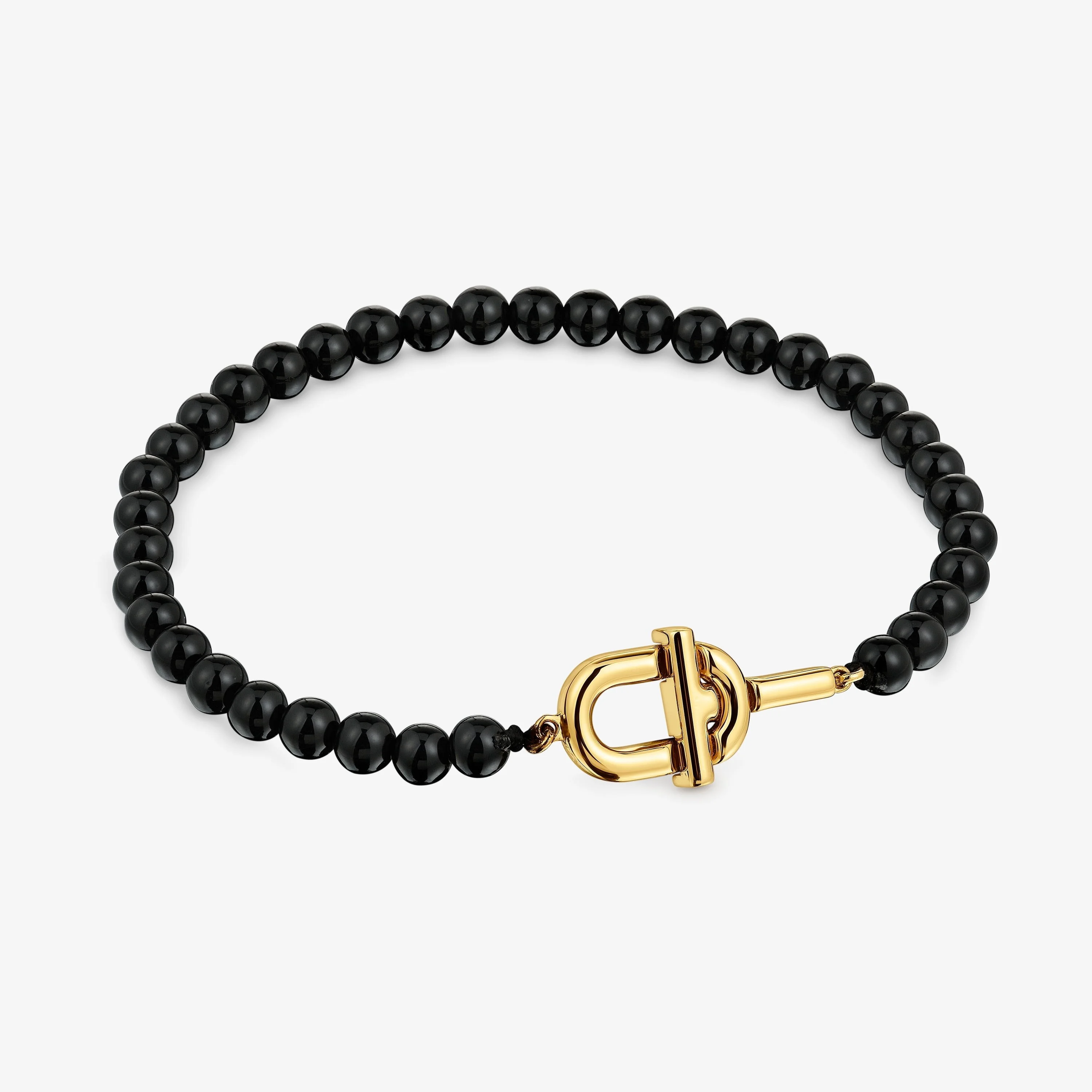 Bracelet with 18K gold vermeil and onyx TOUS MANIFESTO - 1