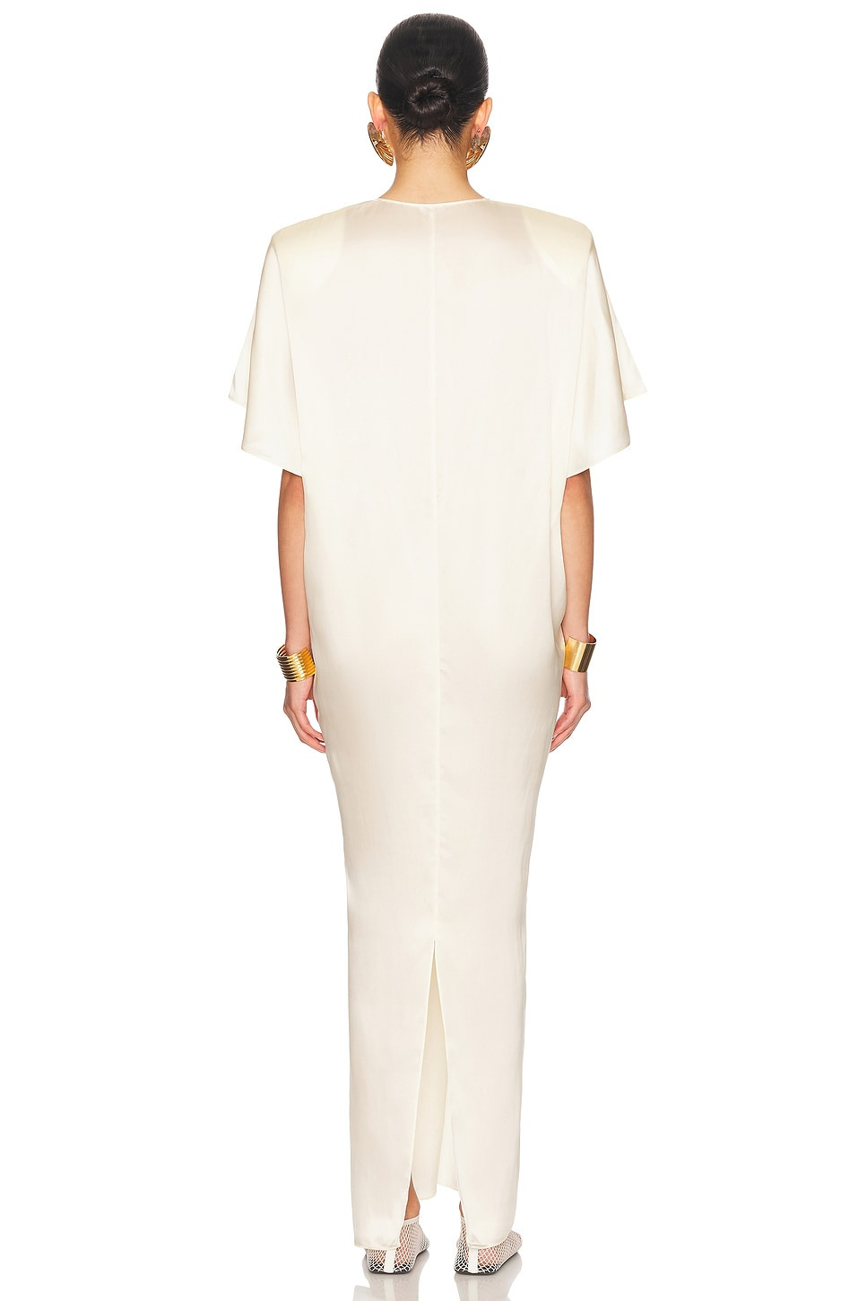The Demeter Dress in Silk Lyocell - 4