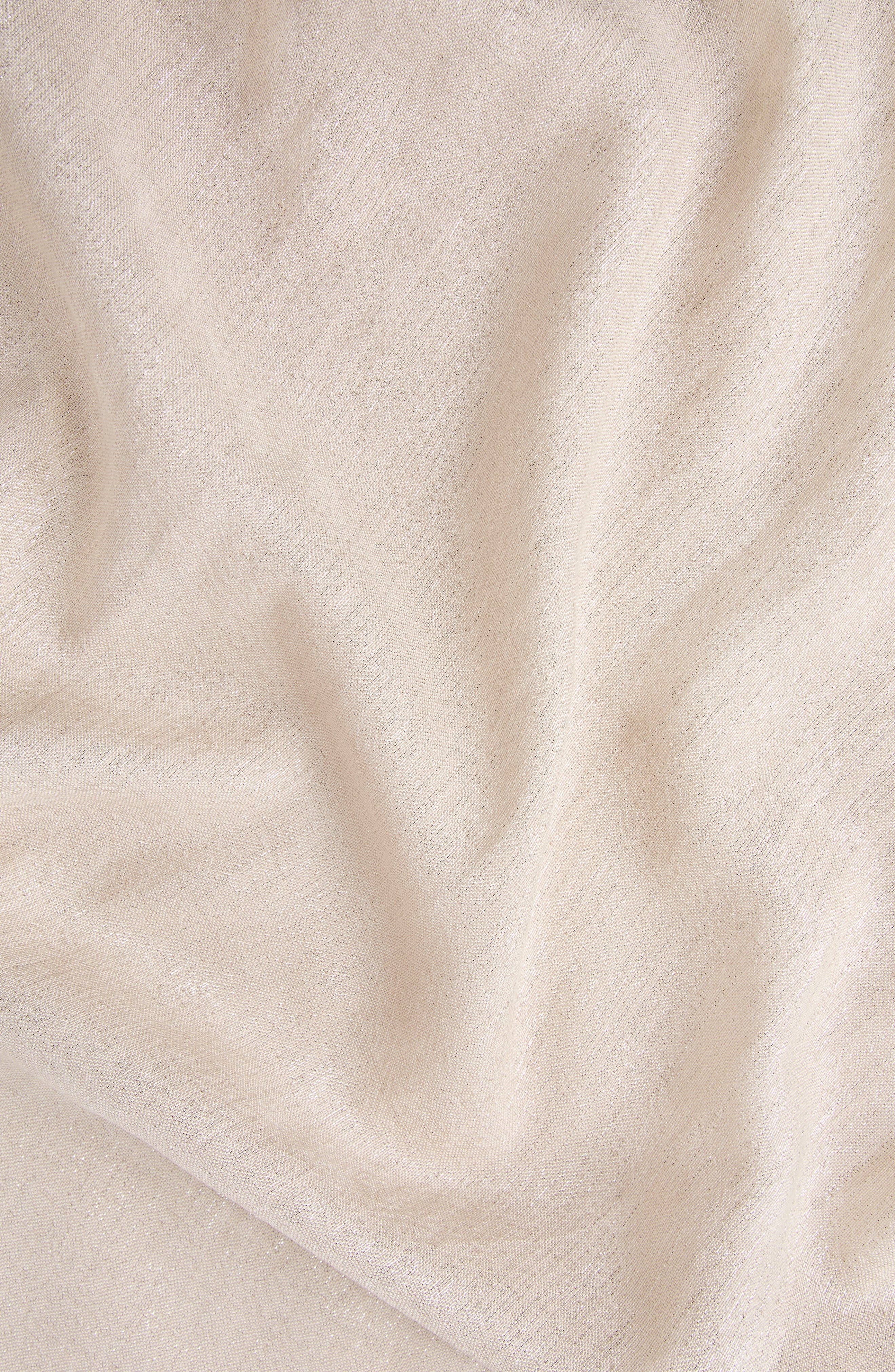 Brunello Cucinelli Sparkling scarf in Beige at Nordstrom - 4