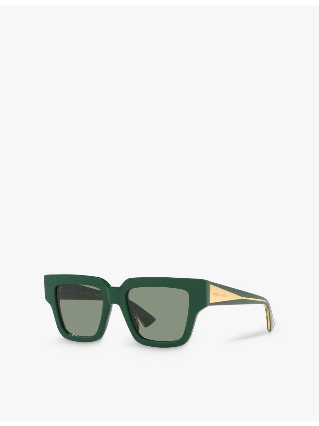 BV1276S rectangle-frame acetate sunglasses - 2