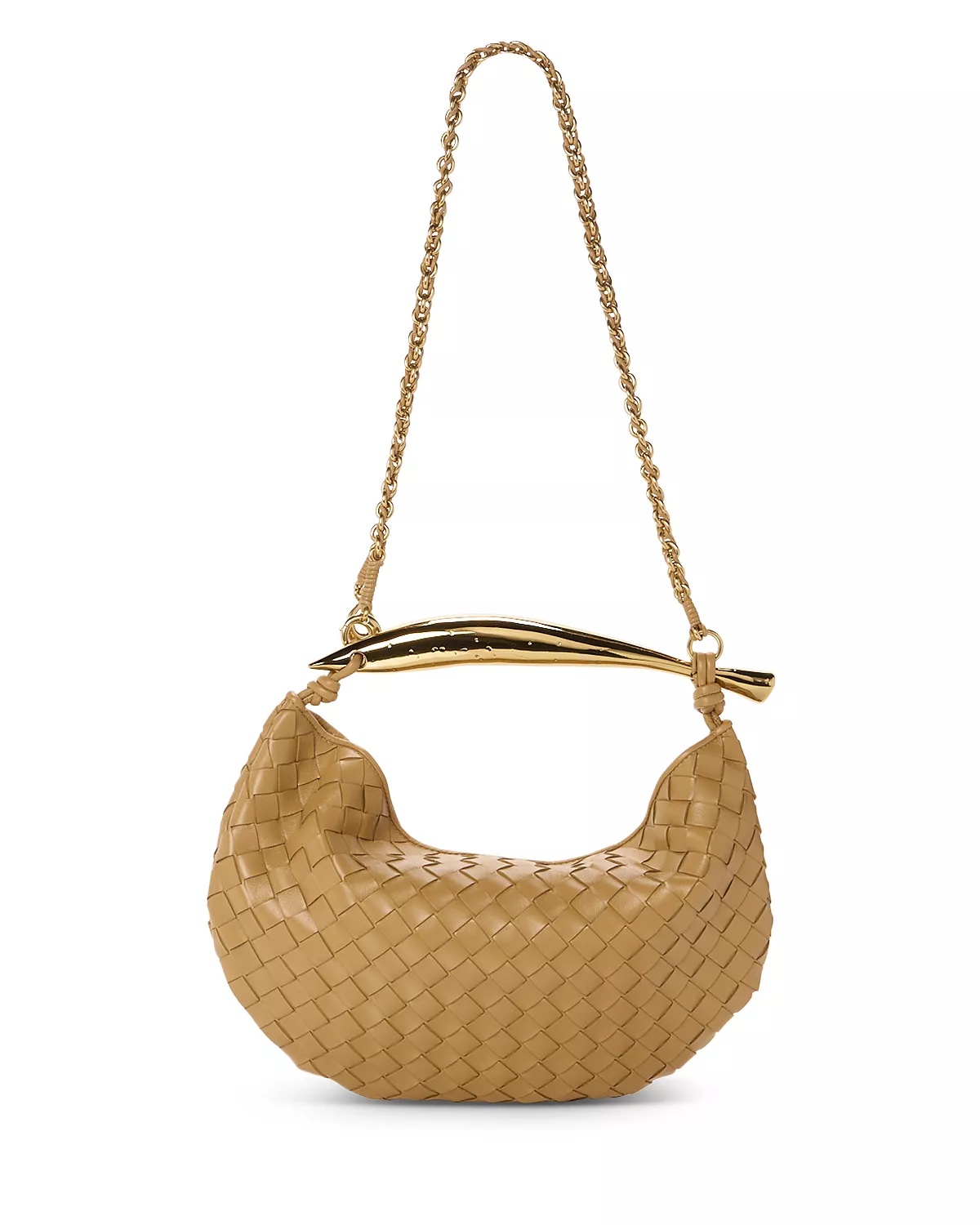 Small Sardine Leather Bag - 5