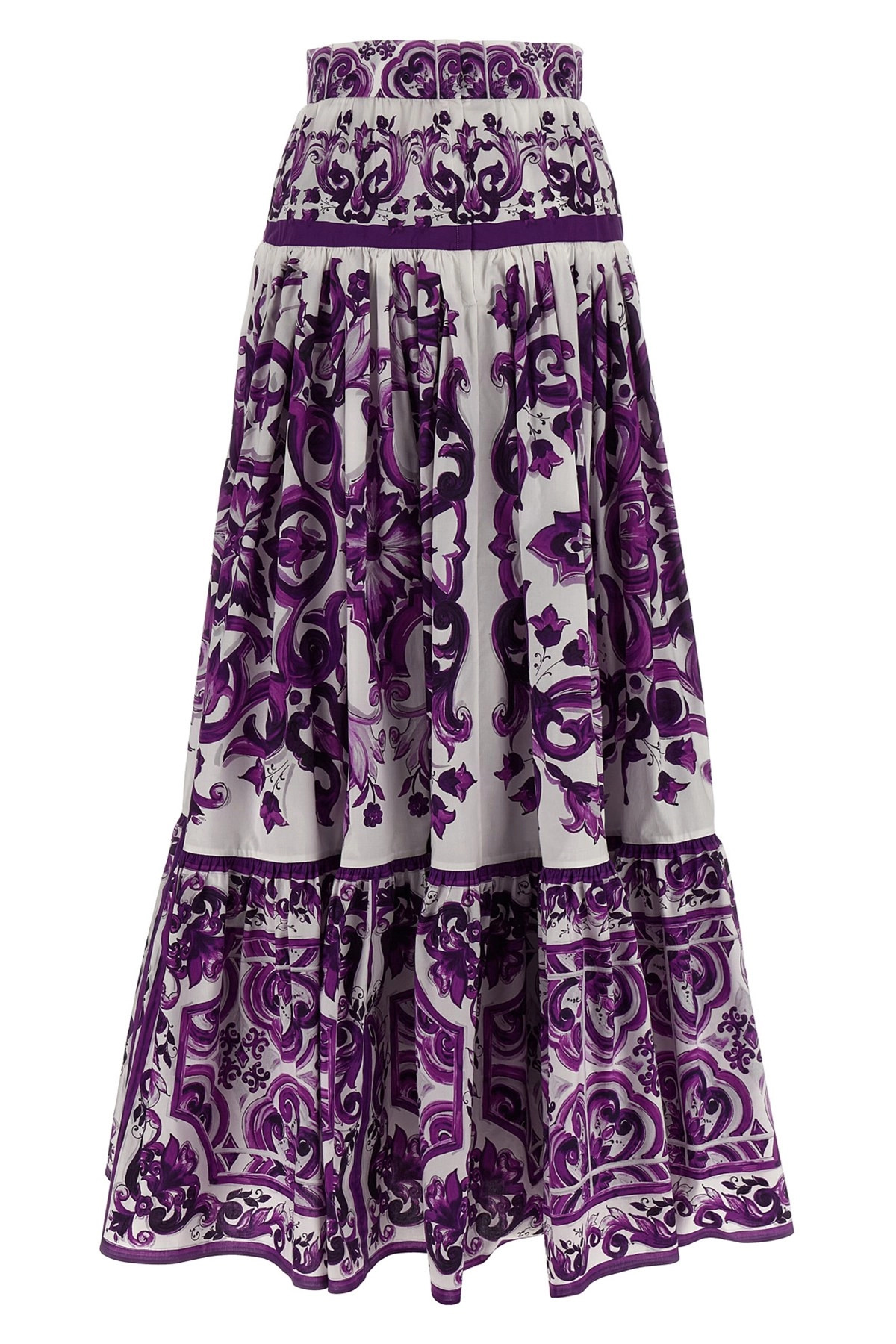 Majolica print skirt - 3