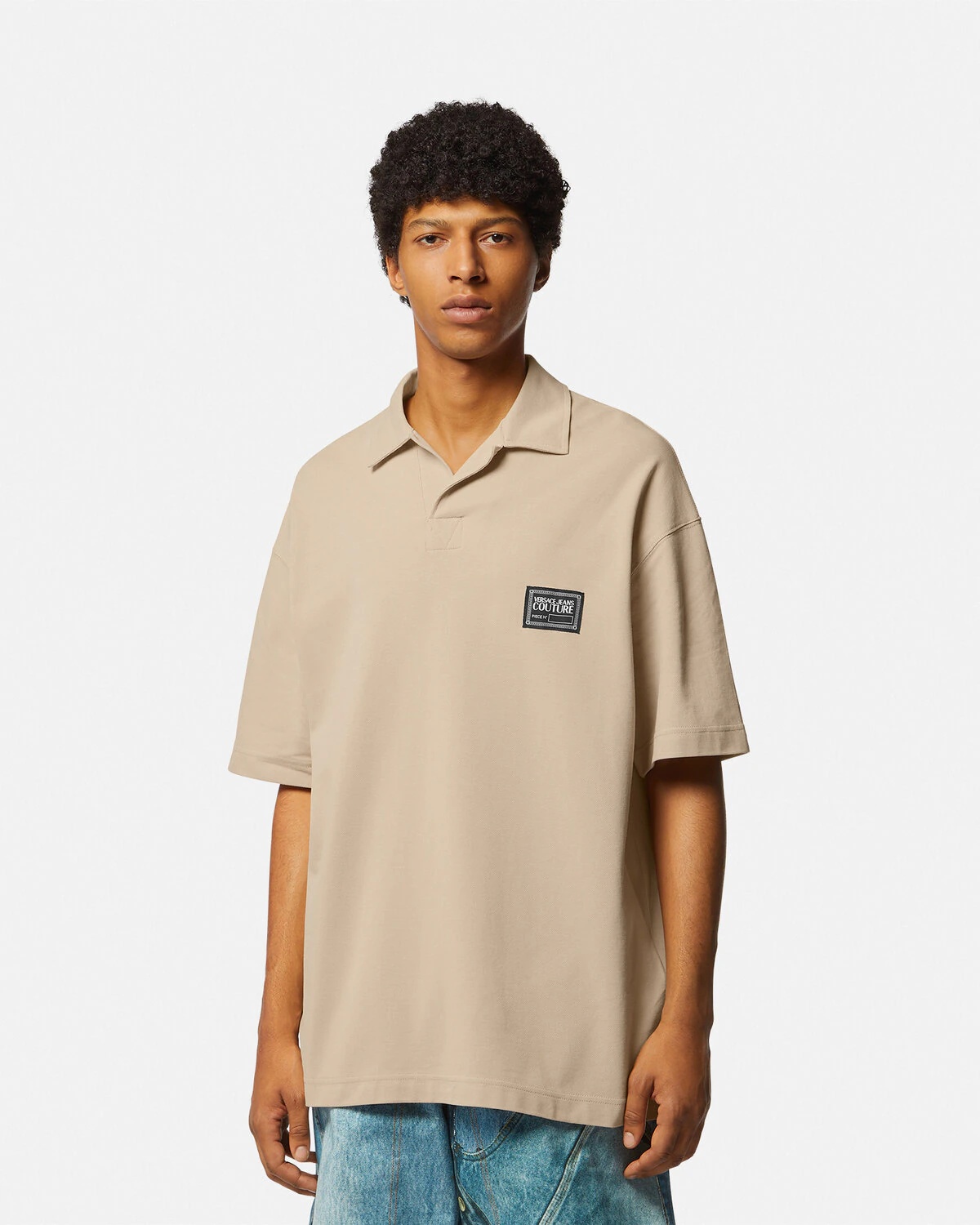 Piece Number Logo Polo Shirt - 4