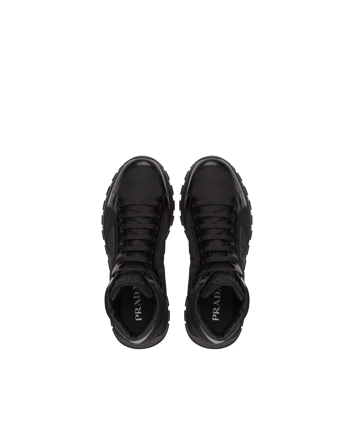 Prada PRAX 01 Re-Nylon and brushed leather sneakers - 3