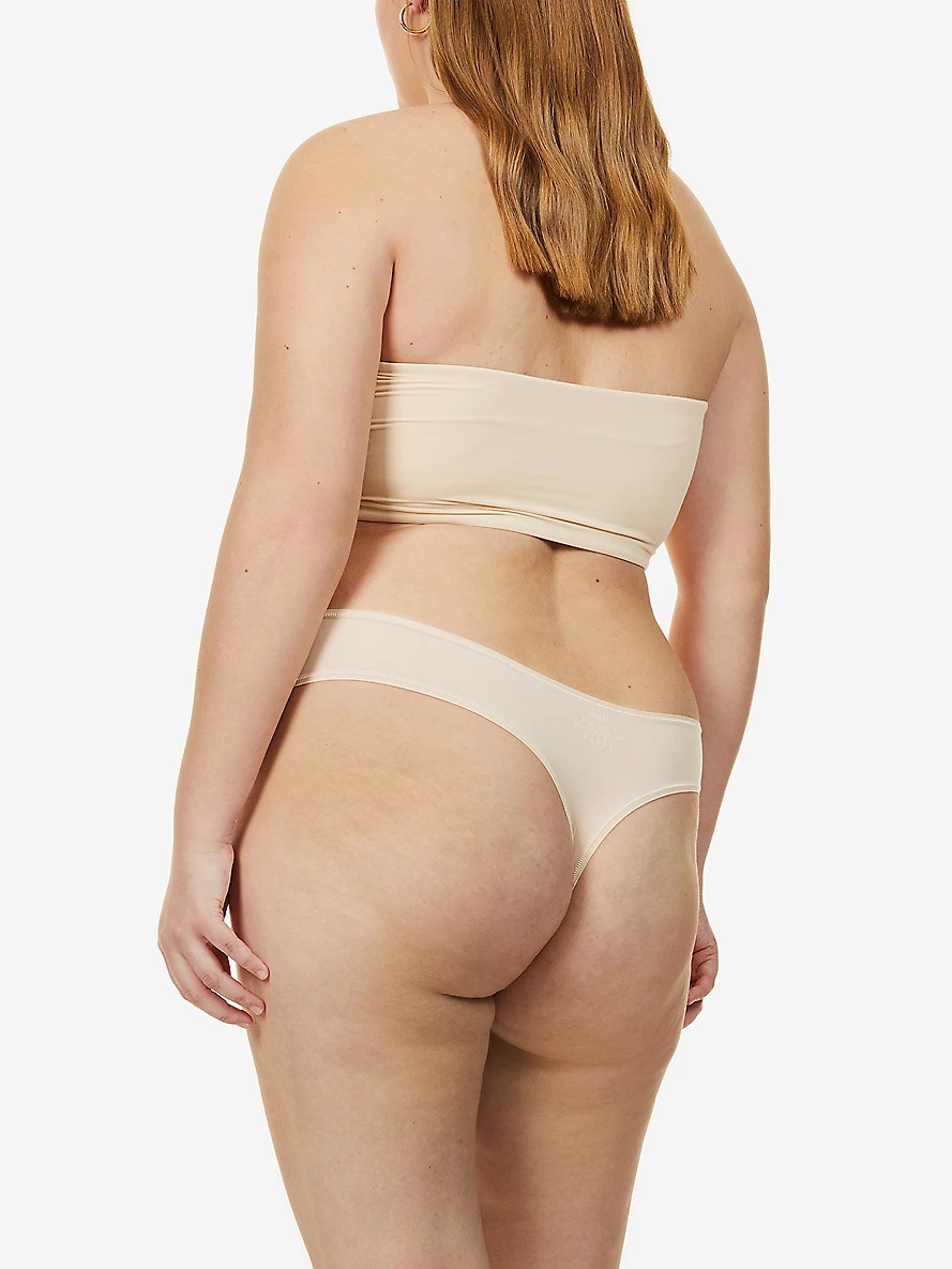 Fits Everybody stretch-woven bandeau bra - 4