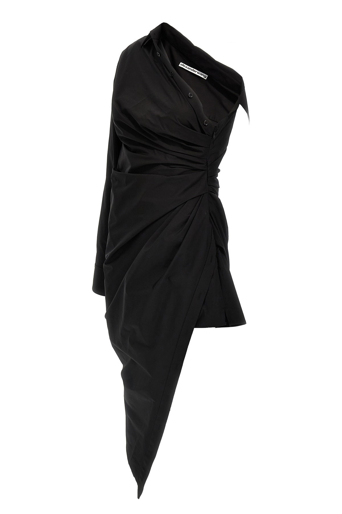 Asymmetrical shirt dress - 4
