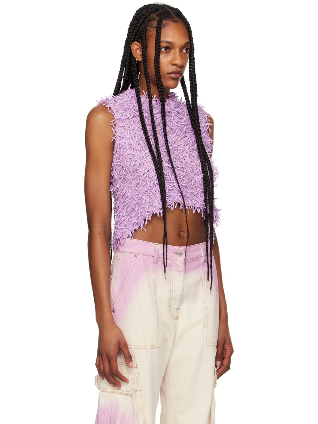 Purple Ribbon Tank Top - 2