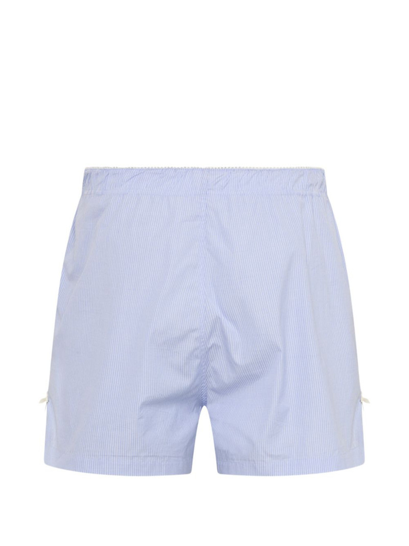 Martine Rose lace striped shorts outlook