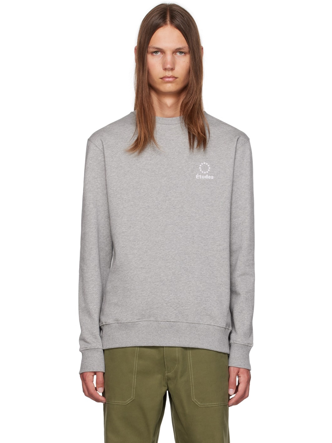 Gray Story Sweatshirt - 1