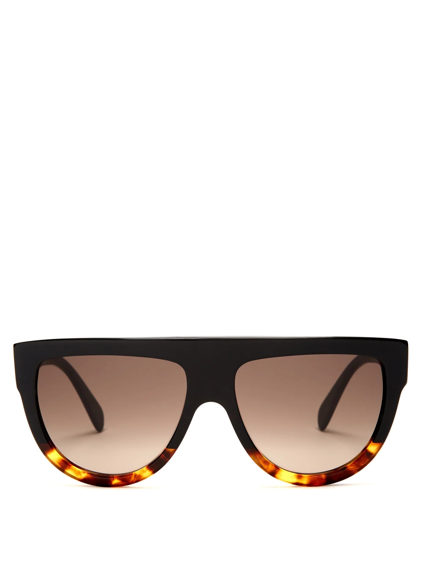 D-frame acetate sunglasses - 1