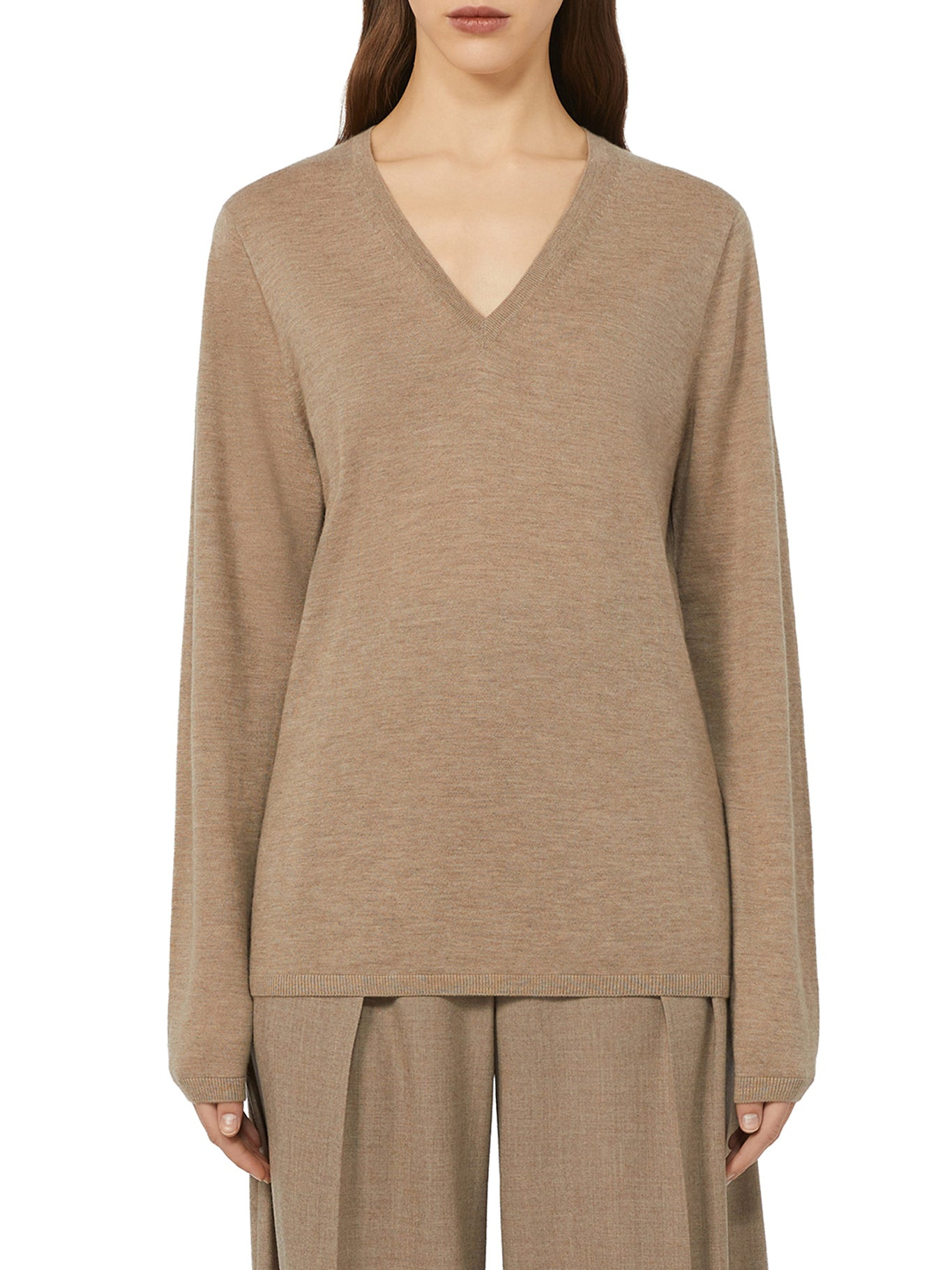 LINCE SWEATER IN SATINED CASHMERE YARN - 3