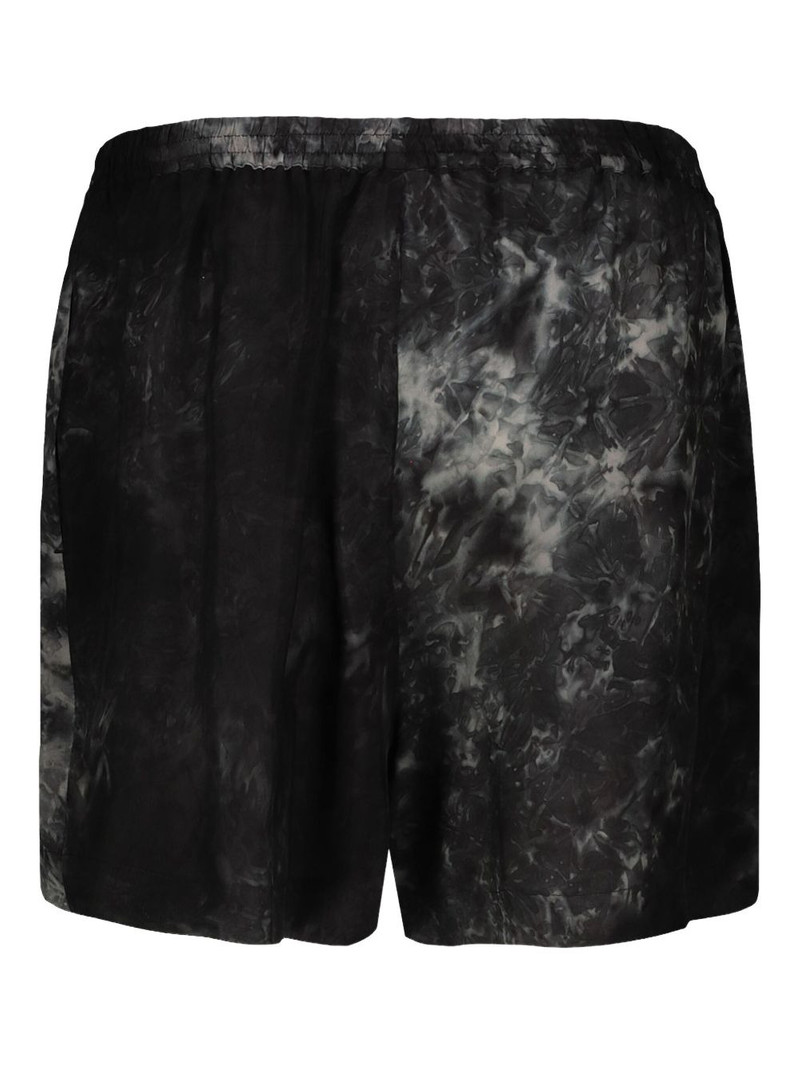 N42 tie-dye elasticated shorts 3